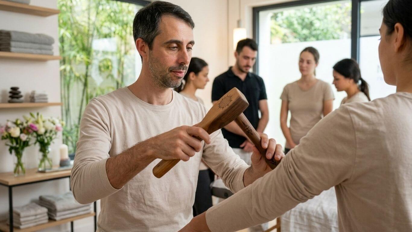 Démonstrations progressives — geste et accompagnement formateur / stagiaire